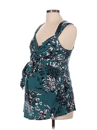 Pre-owned Motherhood Casual Dress In Blue