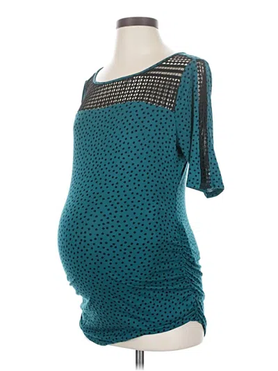 Pre-owned Motherhood Casual Dress In Blue