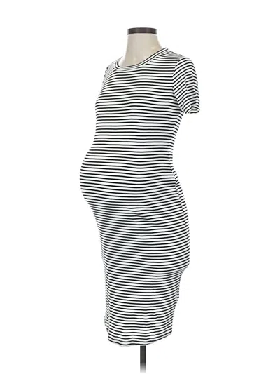 Pre-owned Motherhood Casual Dress In Gray