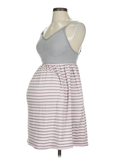 Pre-owned Motherhood Casual Dress In Gray
