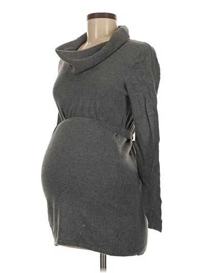 Pre-owned Motherhood Casual Dress In Gray