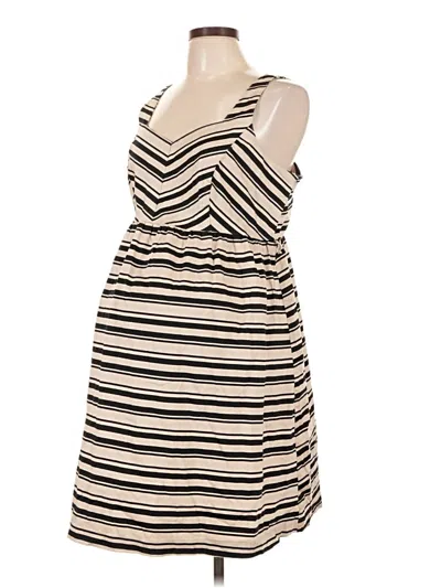 Pre-owned Motherhood Casual Dress In Tan