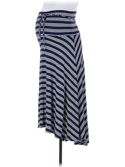 Pre-owned Motherhood Casual Skirt In Blue