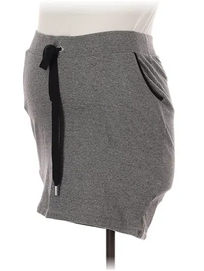 Pre-owned Motherhood Casual Skirt In Gray