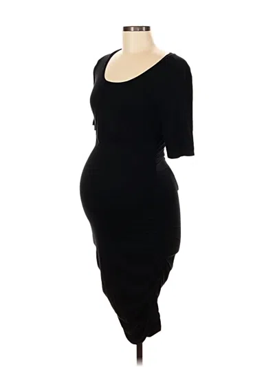 Pre-owned Motherhood Cocktail Dress In Black