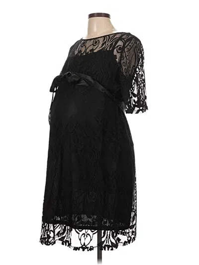 Pre-owned Motherhood Cocktail Dress In Black