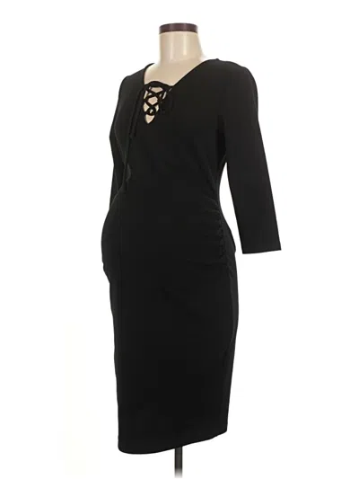Pre-owned Motherhood Cocktail Dress In Black
