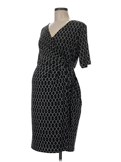 Pre-owned Motherhood Cocktail Dress In Black