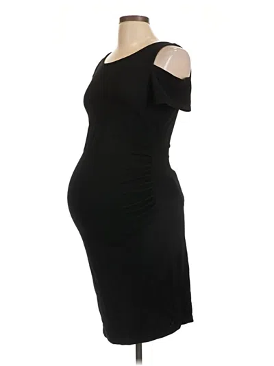 Pre-owned Motherhood Cocktail Dress In Black