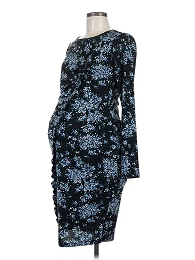 Pre-owned Motherhood Cocktail Dress In Blue