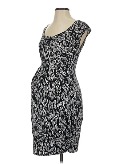 Pre-owned Motherhood Cocktail Dress In Gray