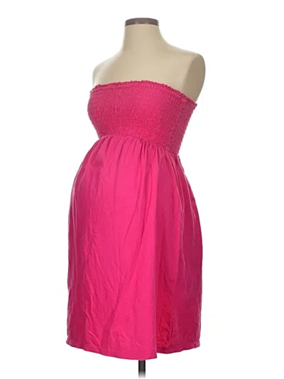 Pre-owned Motherhood Cocktail Dress In Pink