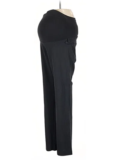 Pre-owned Motherhood Dress Pants In Black
