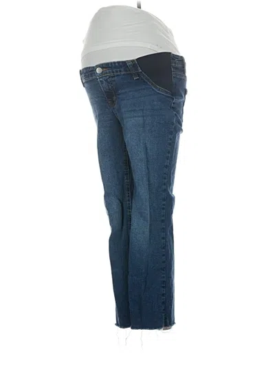 Pre-owned Motherhood Jeans In Blue