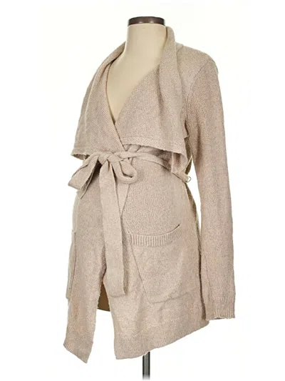 Pre-owned Motherhood Kimono In Brown