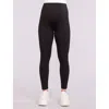 Motherhood Maternity Over The Belly Side Pocket Active Maternity Leggings In Black