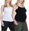 Motherhood Maternity Clip Down Nursing Tank Top Cami In Multi