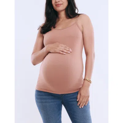 Motherhood Maternity Clip Down Nursing Tank Top Cami In Brush