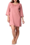Motherhood Maternity Maternity Sleep Henely Nightgown With Nursing Access In Pink