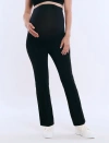 Motherhood Maternity Mia Secret Fit Over The Belly Slim Straight Leg Pant In Black