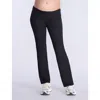 Motherhood Maternity Roll Over Waistband Flare Legging In Black