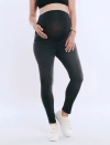 Motherhood Maternity Secret Fit Over The Belly Ankle Length Skinny Jeans In Black