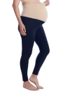 Motherhood Maternity Secret Fit Over The Belly Coated Full Length Legging In Navy