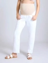 Motherhood Maternity Secret Fit Over The Belly Slim Straight Leg Jeans