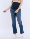 Motherhood Maternity Secret Fit Over The Belly Slim Straight Leg Jeans In Medium Wash