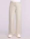 Motherhood Maternity Under The Belly Wide Leg Sweatpants In Neutral