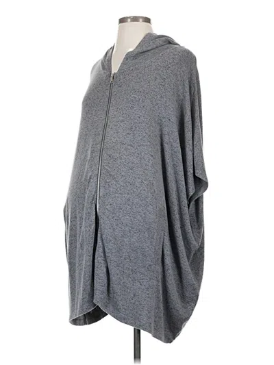 Pre-owned Motherhood Poncho In Gray