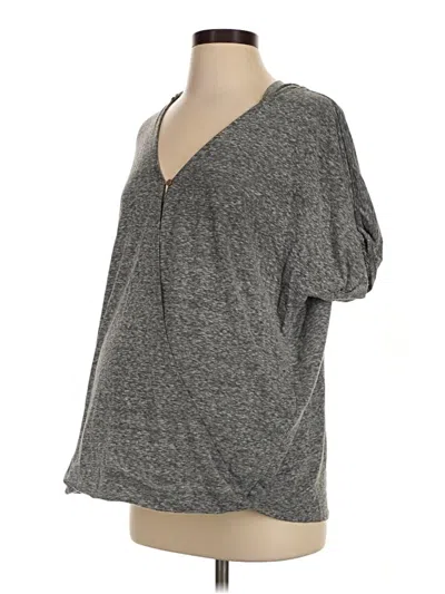 Pre-owned Motherhood Pullover Sweater In Gray