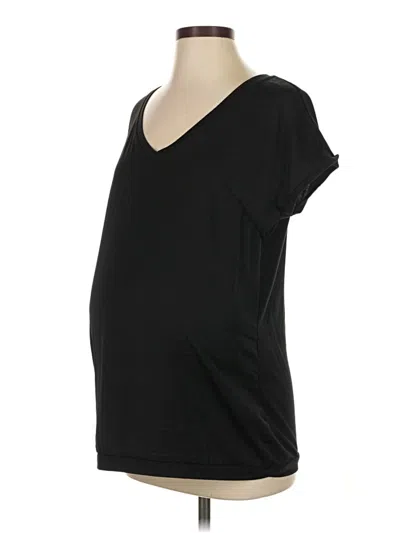 Pre-owned Motherhood Short Sleeve T-shirt In Black