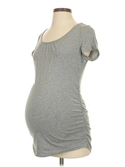 Pre-owned Motherhood Short Sleeve T-shirt In Gray