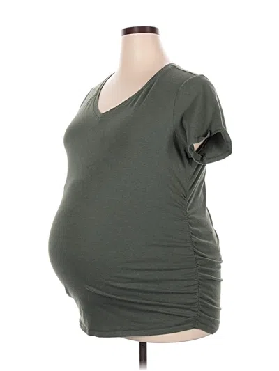 Pre-owned Motherhood Short Sleeve T-shirt In Green