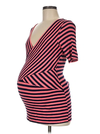 Pre-owned Motherhood Short Sleeve T-shirt In Red