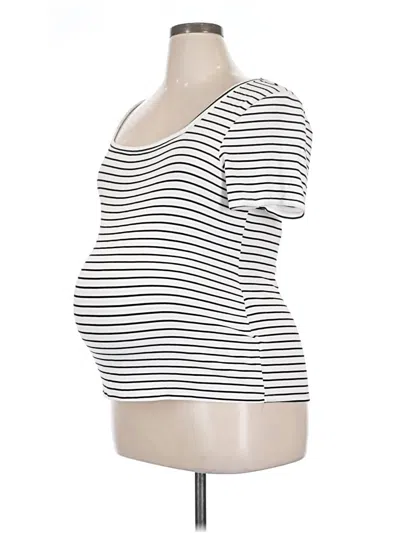 Pre-owned Motherhood Short Sleeve T-shirt In White