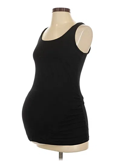 Pre-owned Motherhood Tank Top Black Strapless Neckline Tops