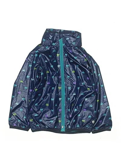 Pre-owned Motherways Baby Kids' Windbreaker Jacket In Blue