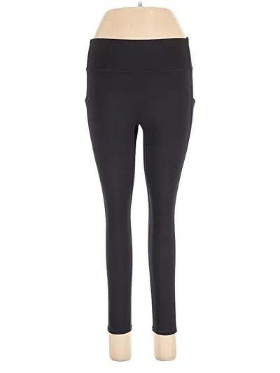 Pre-owned Motion 365 Made By Fabletics Active Pants In Black