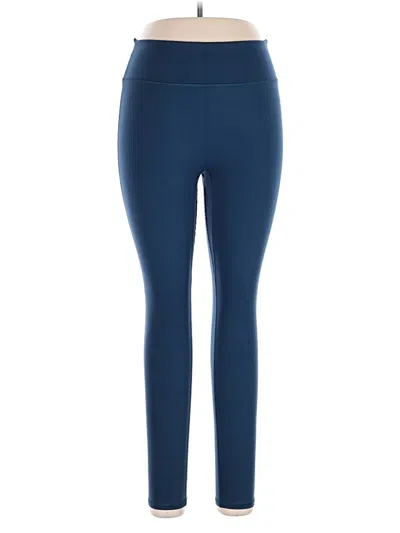 Pre-owned Motion 365 Made By Fabletics Active Pants In Blue