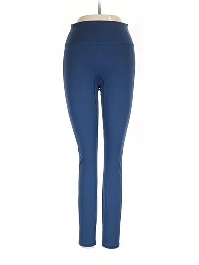 Pre-owned Motion 365 Made By Fabletics Active Pants In Blue