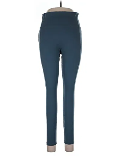 Pre-owned Motion 365 Made By Fabletics Active Pants In Blue