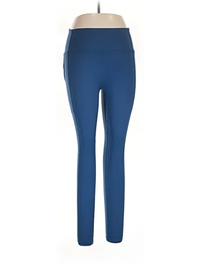 Pre-owned Motion 365 Made By Fabletics Active Pants In Blue