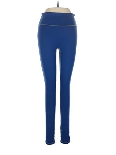 Pre-owned Motion 365 Made By Fabletics Active Pants In Blue