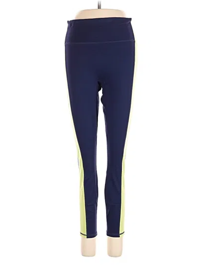Pre-owned Motion 365 Made By Fabletics Active Pants In Blue