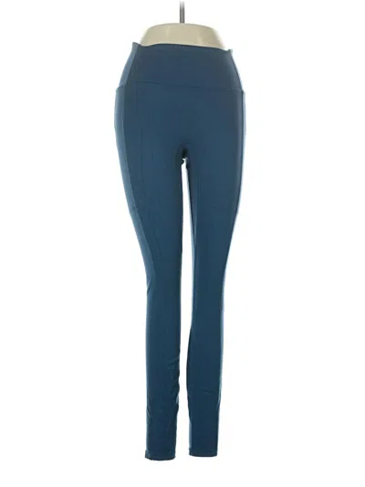 Pre-owned Motion 365 Made By Fabletics Active Pants In Blue