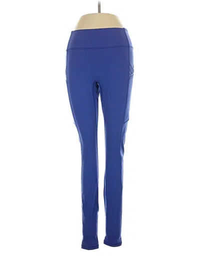 Pre-owned Motion 365 Made By Fabletics Active Pants In Blue