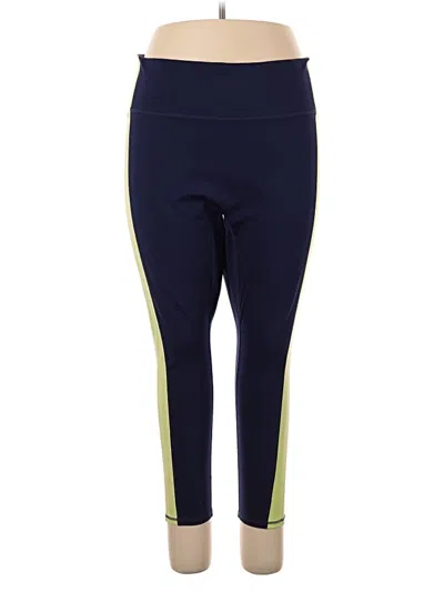 Pre-owned Motion 365 Made By Fabletics Active Pants In Blue