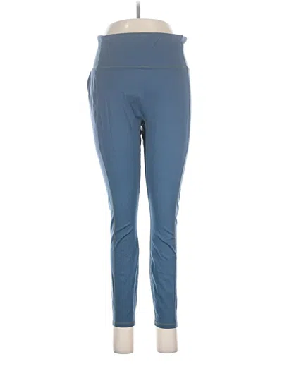 Pre-owned Motion 365 Made By Fabletics Active Pants In Blue